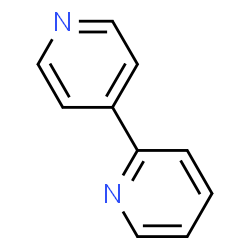 ChemSpider 2D Image | 2,4-bipyridyl | C10H8N2