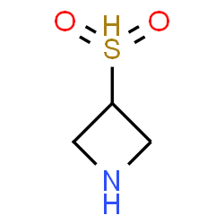 ChemSpider 2D Image | 3-(dioxo-$l^{5}-sulfanyl)azetidine | C3H6NO2S