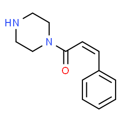 ChemSpider 2D Image | (2Z)-3-Phenyl-1-(1-piperazinyl)-2-propen-1-one | C13H16N2O