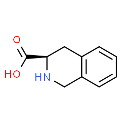 ChemSpider 2D Image | L-1,2,3,4-Tetrahydroisoquinoline-3-carboxylic acid | C10H11NO2