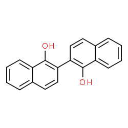 ChemSpider 2D Image | 2,2'-Binaphthalene-1,1'-diol | C20H14O2