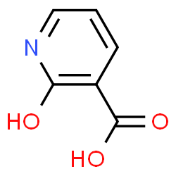 ChemSpider 2D Image | 2-Hydroxynicotinicacid | C6H5NO3