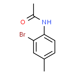 ChemSpider 2D Image | 2-Bromo-4-methylacetanilide | C9H10BrNO