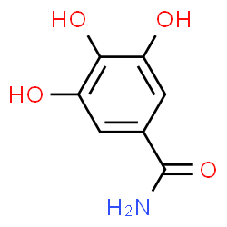 ChemSpider 2D Image | Gallic acid amide | C7H7NO4