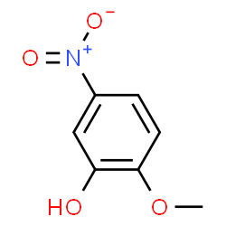 ChemSpider 2D Image | 2-Methoxy-5-nitrophenol | C7H7NO4