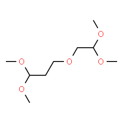 ChemSpider 2D Image | 3-(2,2-Dimethoxyethoxy)-1,1-dimethoxypropane | C9H20O5