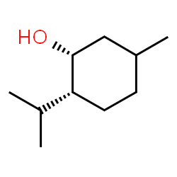 ChemSpider 2D Image | (1R,2R)-2-Isopropyl-5-methylcyclohexanol | C10H20O