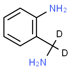 ChemSpider 2D Image | 2-[Amino(~2~H_2_)methyl]aniline | C7H8D2N2