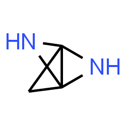 ChemSpider 2D Image | 2,4-Diazatricyclo[1.1.1.0~1,3~]pentane | C3H4N2