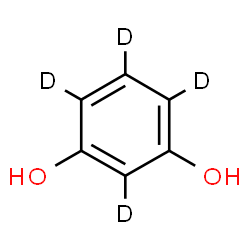 ChemSpider 2D Image | 1,3-(~2~H_4_)Benzenediol | C6H2D4O2