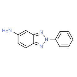 ChemSpider 2D Image | 2-Phenyl-2H-benzotriazol-5-amine | C12H10N4
