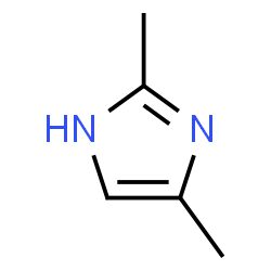 ChemSpider 2D Image | 2,4-Dimethylimidazole | C5H8N2