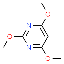 ChemSpider 2D Image | 2,4,6-TRIMETHOXYPYRIMIDINE | C7H10N2O3