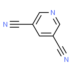 ChemSpider 2D Image | 3,5-DICYANOPYRIDINE | C7H3N3