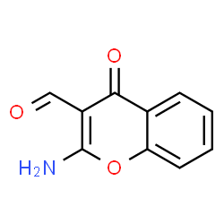 ChemSpider 2D Image | 2-Amino-3-formylchromone | C10H7NO3