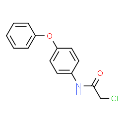 ChemSpider 2D Image | 2-Chloro-N-(4-phenoxyphenyl)acetamide | C14H12ClNO2