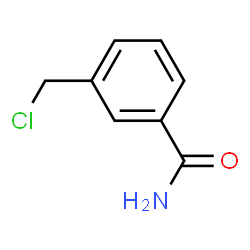 ChemSpider 2D Image | 3-(Chloromethyl)benzamide | C8H8ClNO