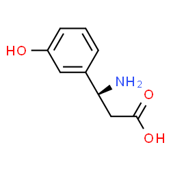 ChemSpider 2D Image | (R)-3-(3-hydroxyphenyl)-β-alanine | C9H11NO3