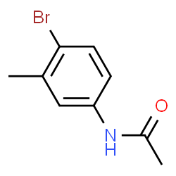 ChemSpider 2D Image | N-(4-Bromo-3-methylphenyl)acetamide | C9H10BrNO