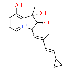 ChemSpider 2D Image | cyclizidine F | C17H22NO3