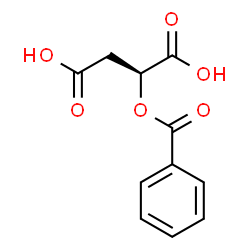 ChemSpider 2D Image | O-Benzoyl-L-malic acid | C11H10O6