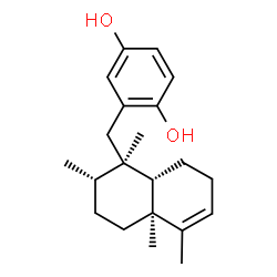 ChemSpider 2D Image | avarol | C21H30O2
