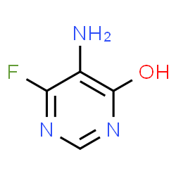 ChemSpider 2D Image | 5-Amino-6-fluoro-4-pyrimidinol | C4H4FN3O