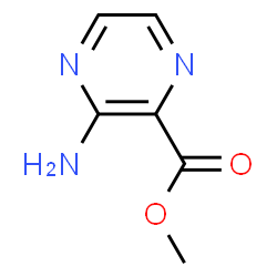 ChemSpider 2D Image | methyl 3-aminopyrazinecarboxylate | C6H7N3O2