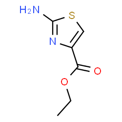 ChemSpider 2D Image | Ethyl 2-amino-4-thiazolecarboxylate | C6H8N2O2S