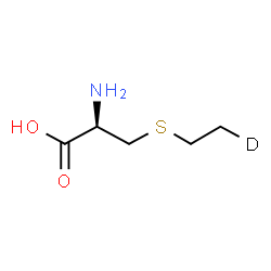 ChemSpider 2D Image | S-(2-~2~H_1_)Ethyl-L-cysteine | C5H10DNO2S