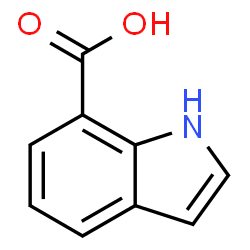 ChemSpider 2D Image | 7-Indolecarboxylic acid | C9H7NO2