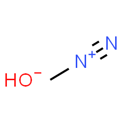 ChemSpider 2D Image | Methanediazonium hydroxide | CH4N2O