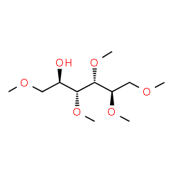ChemSpider 2D Image | 1,2,3,4,6-Penta-O-methyl-D-mannitol | C11H24O6