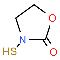 ChemSpider 2D Image | 3-Sulfanyl-1,3-oxazolidin-2-one | C3H5NO2S