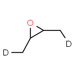 ChemSpider 2D Image | 2,3-Bis[(~2~H_1_)methyl]oxirane | C4H6D2O