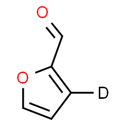 ChemSpider 2D Image | 2-(3-~2~H)Furancarbaldehyde | C5H3DO2