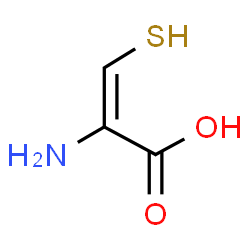ChemSpider 2D Image | (2E)-2-Amino-3-sulfanylacrylic acid | C3H5NO2S