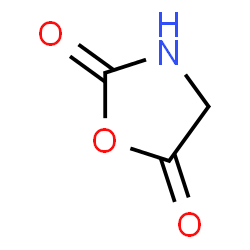 ChemSpider 2D Image | 1,3-Oxazolidine-2,5-dione | C3H3NO3