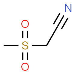 ChemSpider 2D Image | (Methylsulfonyl)acetonitrile | C3H5NO2S