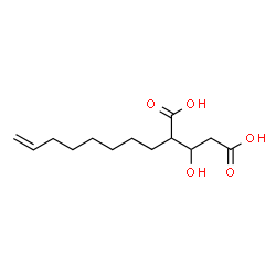 ChemSpider 2D Image | 2,4-Dideoxy-2-(7-octen-1-yl)pentaric acid | C13H22O5