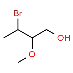 ChemSpider 2D Image | 3-Bromo-2-methoxy-1-butanol | C5H11BrO2
