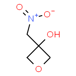 ChemSpider 2D Image | 3-(Nitromethyl)-3-oxetanol | C4H7NO4