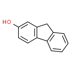 ChemSpider 2D Image | 2-Fluorenol | C13H10O