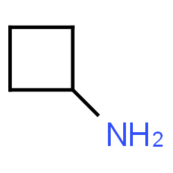 ChemSpider 2D Image | Cyclobutanamine | C4H9N