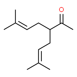 ChemSpider 2D Image | 6-Methyl-3-(3-methyl-2-buten-1-yl)-5-hepten-2-one | C13H22O