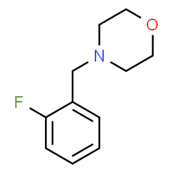 ChemSpider 2D Image | 4-(2-Fluorobenzyl)morpholine | C11H14FNO
