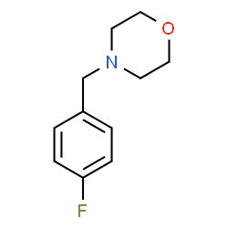 ChemSpider 2D Image | 4-(4-Fluorobenzyl)morpholine | C11H14FNO