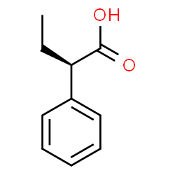 ChemSpider 2D Image | (-)-2-Phenylbutyric acid | C10H12O2