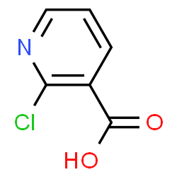ChemSpider 2D Image | 2-Chloronicotinic acid | C6H4ClNO2