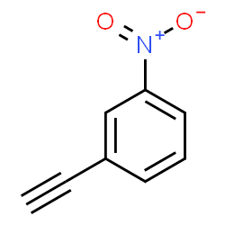 ChemSpider 2D Image | 3-Nitrophenylacetylene | C8H5NO2